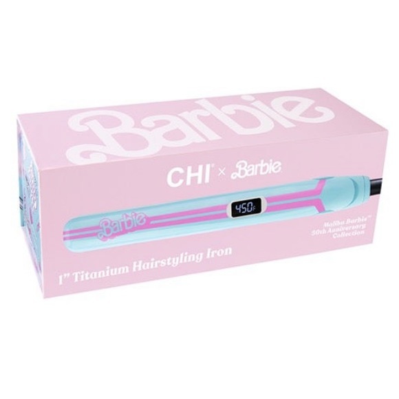 CHI x Barbie 1.25″ Ceramic Hairstyling Iron - Picture 1 of 9
